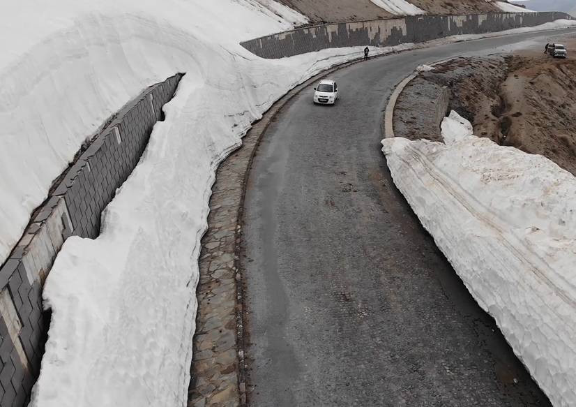 Mayıs bitti ama kar kalınlığı 5 metre. Görenler şaştı kaldı - Resim: 4